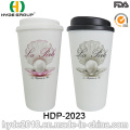 Taza plástica de pared doble para café caliente (HDP-2023)